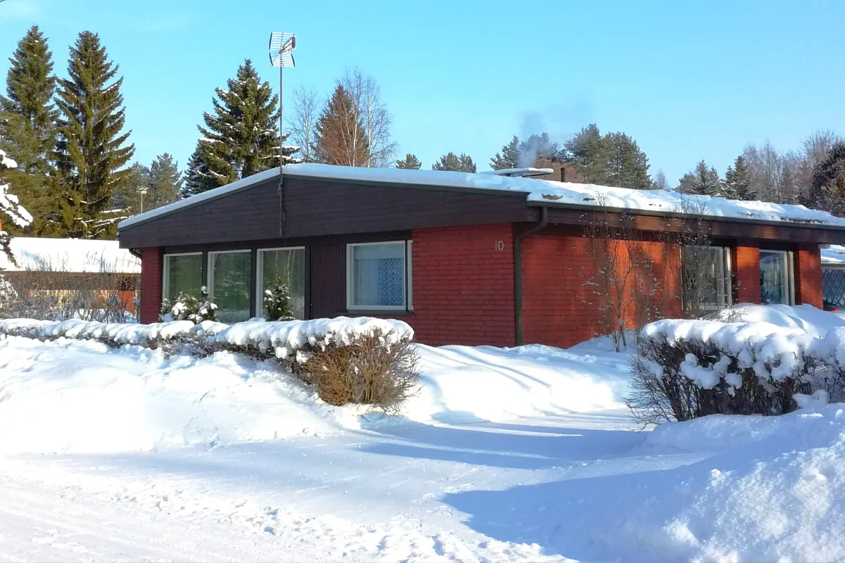 Omakotitalo Vihtavuoressa Suomessa